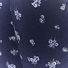 Nina Leonard Elastic Waist Narrow Leg Pant