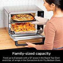 Ninja 12-in-1 Double Oven with FlexDoor and Recipe Guide