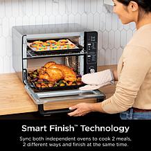 Ninja 12-in-1 Double Oven with FlexDoor and Recipe Guide