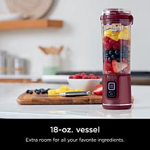 Ninja Blast 18-oz. Portable Blender - Cranberry Red