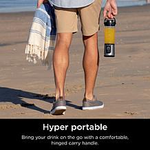 Ninja Blast 18oz Portable Blender with Flat Lid and Blade Cover
