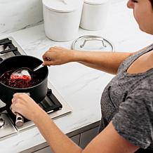 Ninja C30235 Foodi NeverStick Premium 3.5-Qt. Saucepan with Glass Lid
