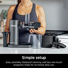 Ninja Cold Press Juicer, Powerful Slow Juicer with Total Pulp Control