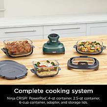 Ninja Crispi 5-in-1 Glass Air Fryer with 3 Containers