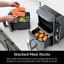 Ninja DoubleStack XL 10 QT, 6-in-1, 2-Basket Air Fryer