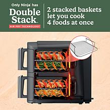 Ninja DoubleStack XL 10 QT, 6-in-1, 2-Basket Air Fryer
