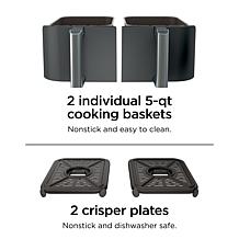 Ninja Foodi 6-in-1 10-qt 2-Basket Air Fryer with Dual Zone Technology