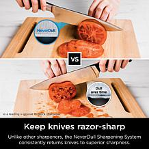 Ninja K31300 Foodi NeverDull System Knife Sharpener, Stainless Steel