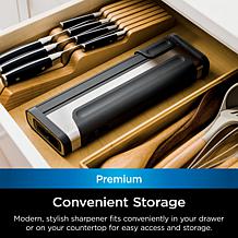 Ninja K32502 Foodi NeverDull System Chef Knife & Knife Sharpener Set