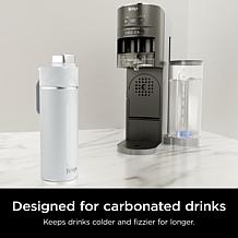 Ninja Thirsti 18oz. Travel Bottle, White