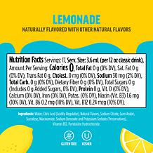 Ninja Thirsti Vitamins Lemonade Flavored Water Drops