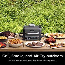 Ninja Woodfire 7-in-1 Outdoor Grill & Smoker with Cover & Griddle