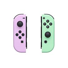 Nintendo Switch Joy-Con in Pastel Purple and Pastel Green