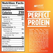 No Sugar Company 3 x 4-count Peanut Butter Crunch Protein Bars
