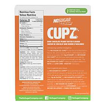 No Sugar Company 60-count Cupz - Chocolate Mint and Peanut Butter - AS