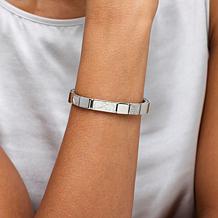 Nomination Italy Inspirational Links Stainless Steel Stretch Bracelet