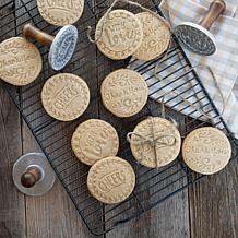 Nordic Ware Greetings Cast Cookie Stamps