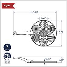 Nordic Ware Patterns Pancake Pan