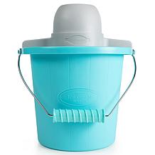 Nostalgia 4-Quart Electric Ice Cream Maker with Easy-Carry Handle
