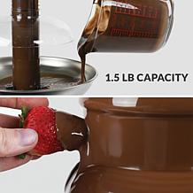 Nostalgia CFF965 3-Tier 1.5-Pound Chocolate Fondue Fountain