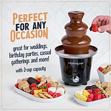 Nostalgia CFF965 3-Tier 1.5-Pound Chocolate Fondue Fountain