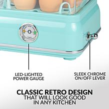 Nostalgia Classic Retro 14-Capacity Egg Cooker - Aqua