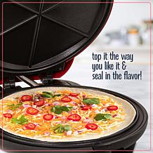 Nostalgia EQM200 Electric Quesadilla Maker w/ Extra Stuffing Latch
