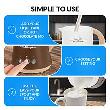 Nostalgia Frother & Hot Chocolate Maker - Model FHCM4BR