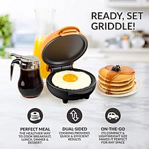 Nostalgia MyMini Personal Electric Griddle in Orange