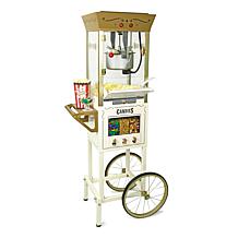Nostalgia NKPCRTCD8IVY 53" Popcorn Cart