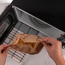 Nostalgia Retro 800-Watt Countertop Microwave Oven in Black