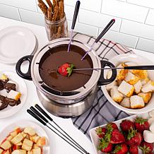 Nostalgia Stainless Steel Electric Fondue Pot