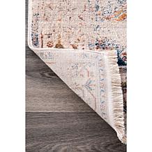 nuLOOM 2' 6" x 6' Harriet Vintage Medallion Fringe Area Rug
