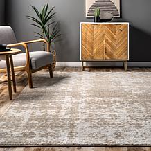 nuLOOM 2' 8" x 8' Beige Deedra Modern Abstract Area Rug