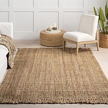 nuLOOM 3' x 5' Daniela Farmhouse Chunky Jute Area Rug