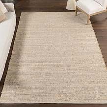 nuLOOM 3' x 5' Elfriede Farmhouse Jute Blend Area Rug