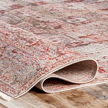 nuLOOM 3' x 5' Harriet Vintage Medallion Fringe Area Rug 