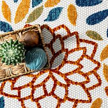 nuLOOM 3' x 5' Monique Floral Indoor/Outdoor Area Rug 