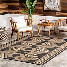 nuLOOM 4' x 6' Ranya Tribal Indoor/Outdoor Area Rug