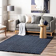 nuLOOM 4'x6' Daniela Farmhouse Chunky Jute Area Rug