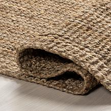 nuLOOM 5' x 7' 6" Daniela Farmhouse Chunky Jute Area Rug 