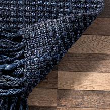 nuLOOM 5' x 7'6" Daniela Farmhouse Chunky Jute Area Rug
