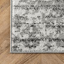 nuLOOM 5' x 8' Grey Deedra Modern Abstract Area Rug 