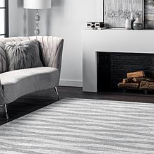 nuLOOM 5' x 8' Grey Tristan Contemporary Waves Area Rug