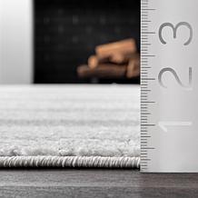 nuLOOM 5' x 8' Grey Tristan Contemporary Waves Area Rug