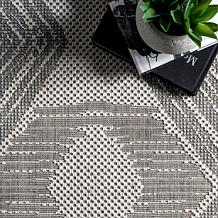 nuLOOM 6' 7" x 9' Ranya Tribal Indoor/Outdoor Area Rug