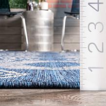 nuLOOM 6' 7" x 9' Ranya Tribal Indoor/Outdoor Area Rug