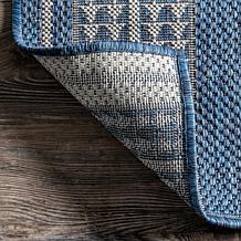 nuLOOM 6' 7" x 9' Ranya Tribal Indoor/Outdoor Area Rug