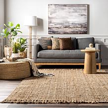 nuLOOM 7' 6" x 10' 6" Daniela Farmhouse Chunky Jute Area Rug