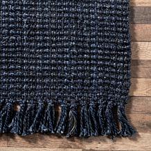 nuLOOM  7' 6" x 9' 6" Daniela Farmhouse Chunky Jute Area Rug